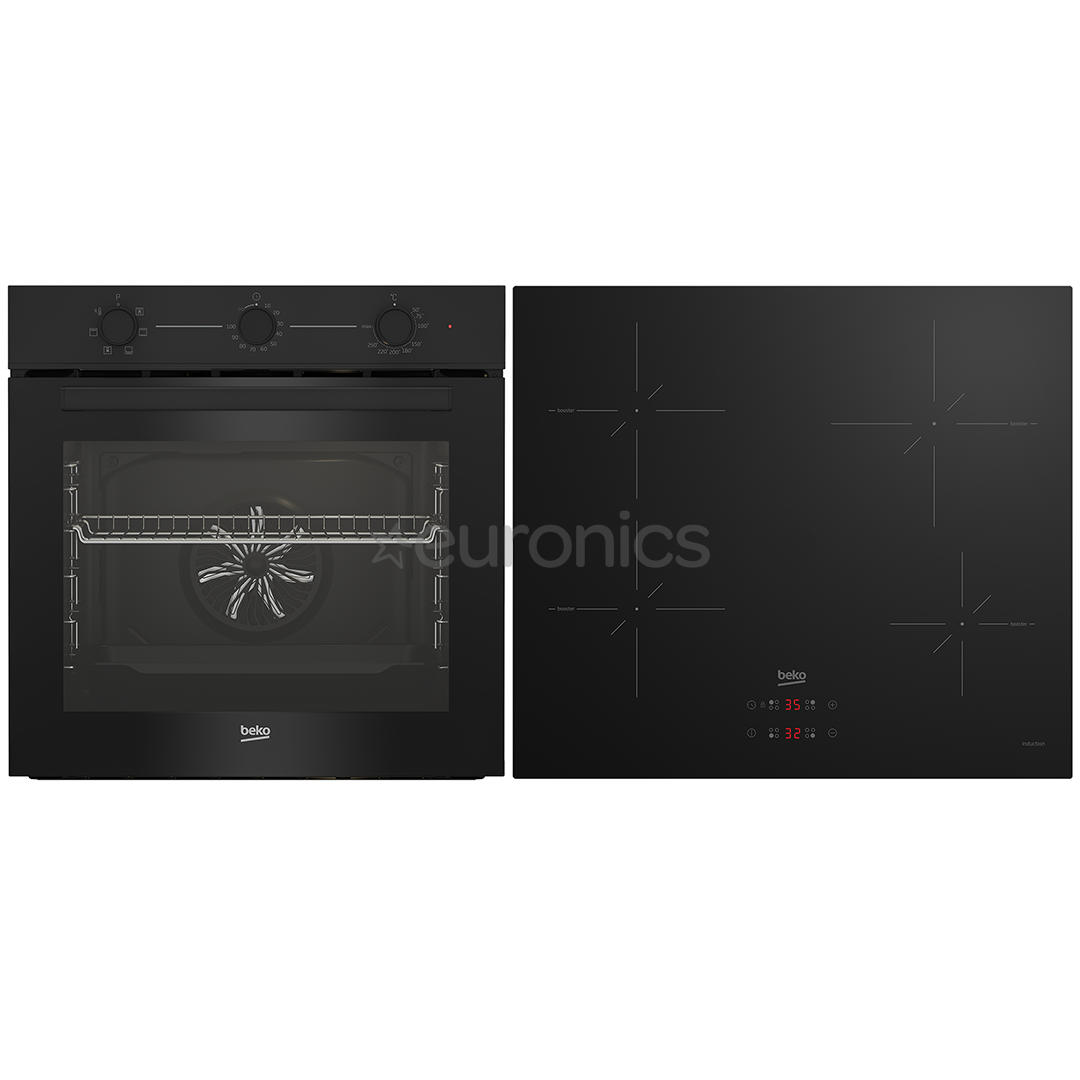 Beko, 72 L, must - Integreeritav ahi + induktsioonpliidiplaat