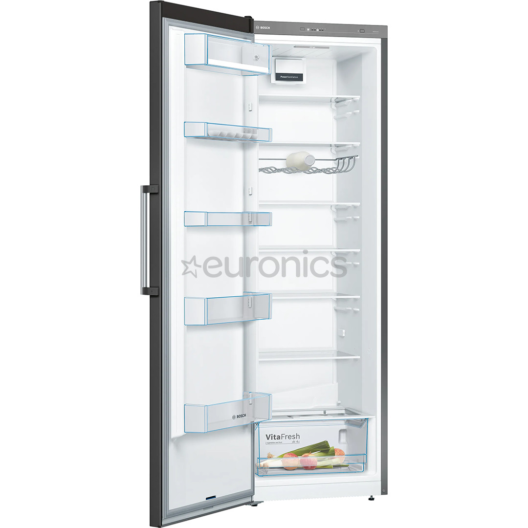 Bosch Seeria 4, 346 L, kõrgus 186 cm, must - Jahekapp