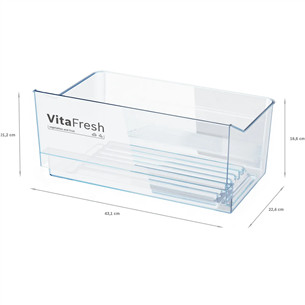 Bosch Seeria 4, 346 L, kõrgus 186 cm, must - Jahekapp