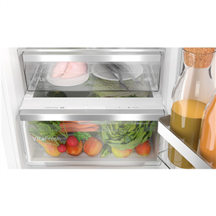 Bosch, Series 6, NoFrost, 260 л, высота 178 см - Интегрируемый холодильник