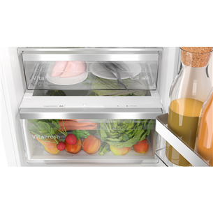 Bosch, Series 6, NoFrost, 260 L, height 178 cm - Built-in refrigerator