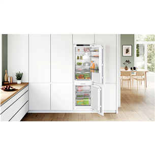 Bosch, Series 6, NoFrost, 260 L, height 178 cm - Built-in refrigerator