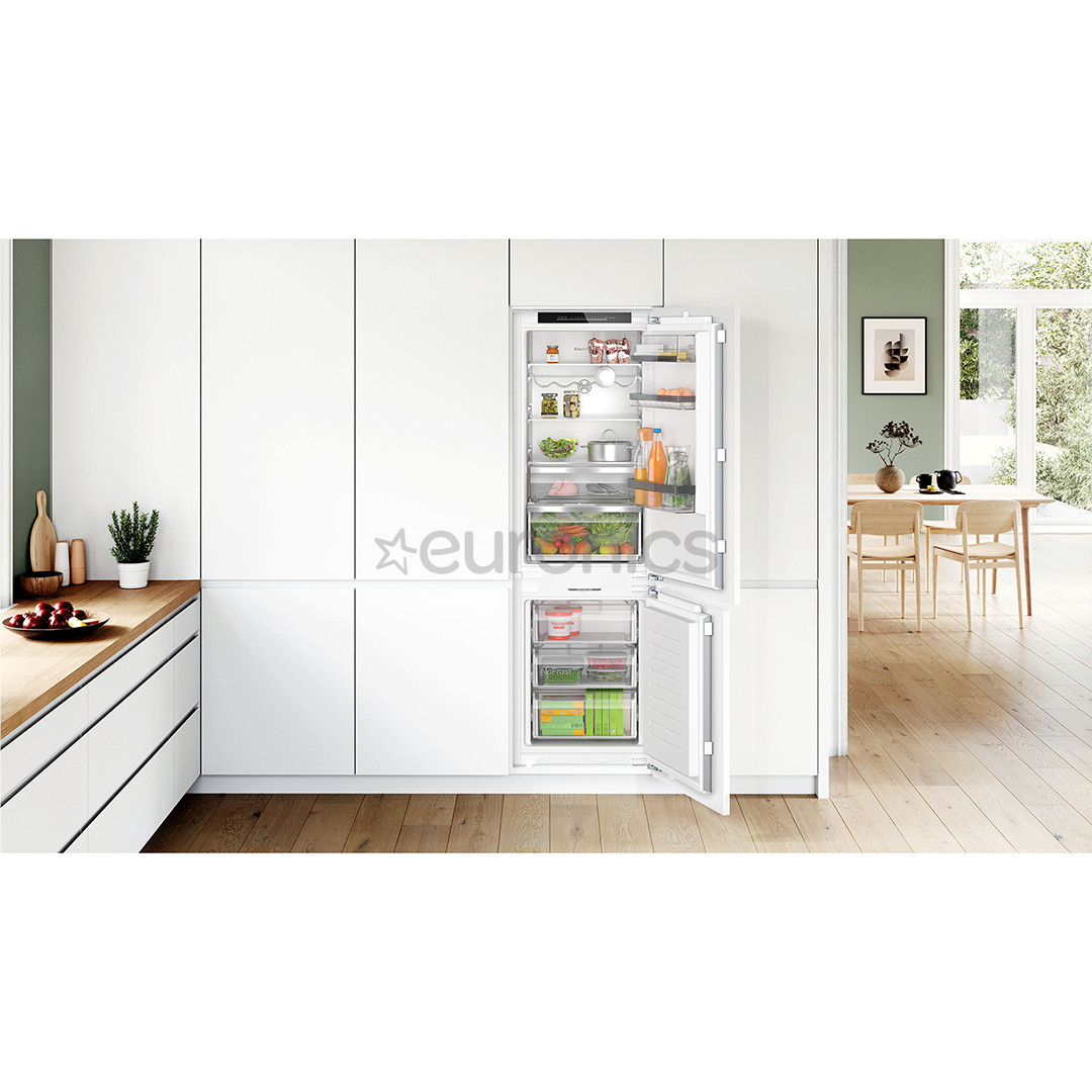 Bosch, Series 6, NoFrost, 260 л, высота 178 см - Интегрируемый холодильник