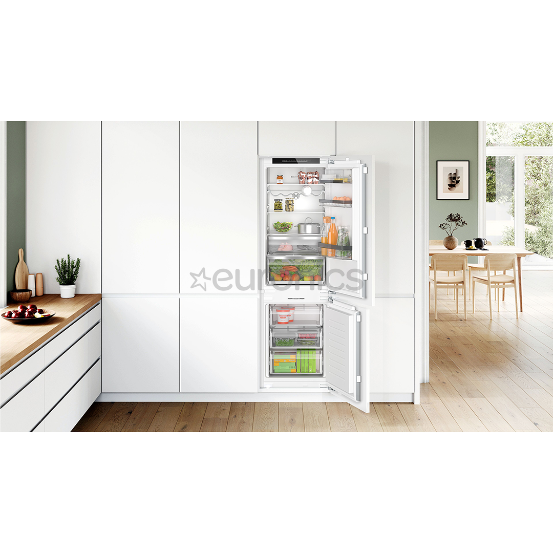 Bosch, Series 6, NoFrost, 260 L, height 178 cm - Built-in refrigerator