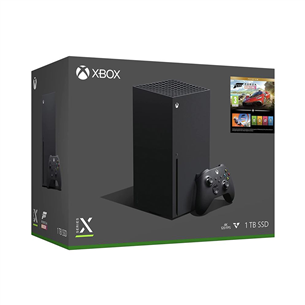Microsoft Xbox Series X Forza Horizon 5 Bundle, 1 TB, must - Mängukonsool 196388146444