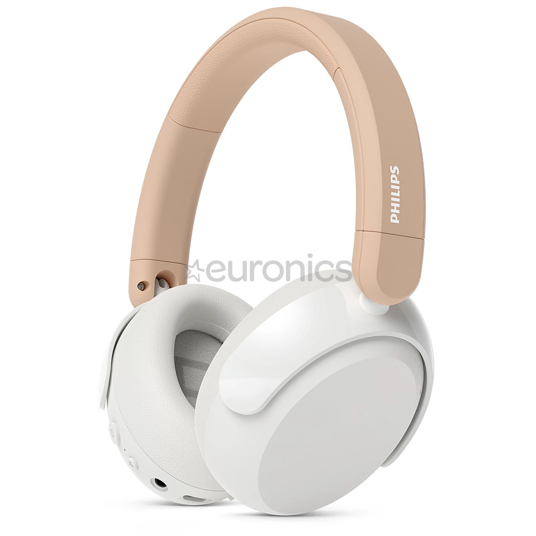 Philips TAK5500, active noise-cancelling, valge - Juhtmevabad laste kõrvaklapid