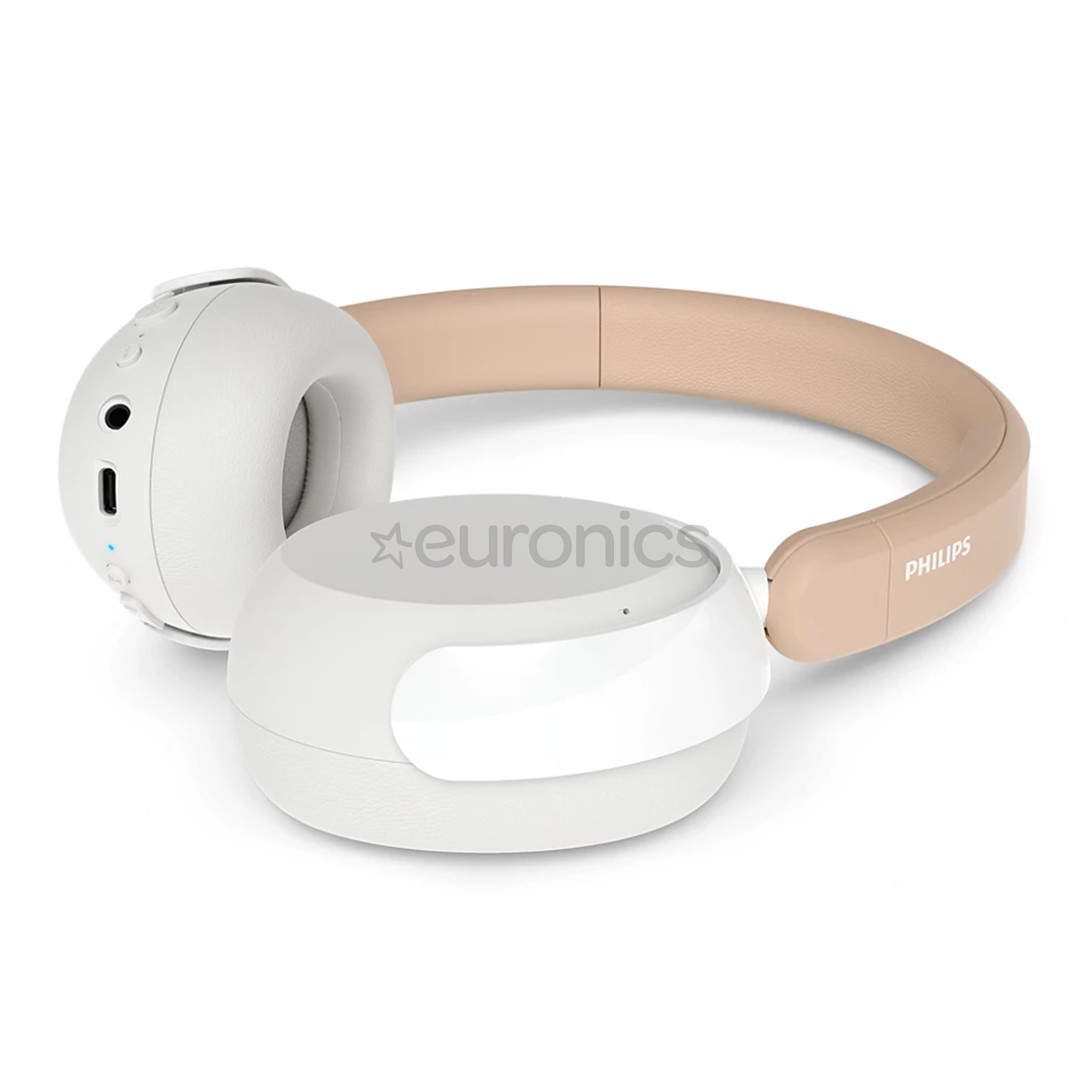 Philips TAK5500, active noise-cancelling, valge - Juhtmevabad laste kõrvaklapid