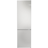 Bosch, Seeria 4, NoFrost, 363 L, kõrgus 203 cm, roostevaba teras - Külmik