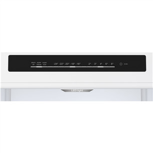 Bosch, Seeria 4, NoFrost, 363 L, kõrgus 203 cm, roostevaba teras - Külmik