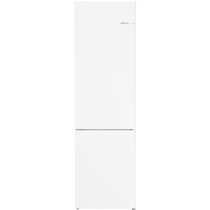 Bosch, Series 4, NoFrost, 363 L, height 203 cm, white - Refrigerator KGN392WDF