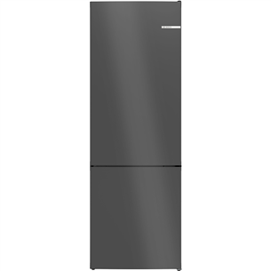 Bosch, Series 4, NoFrost, 440 л, высота 203 см, темно-серый - Холодильник KGN49OCAF