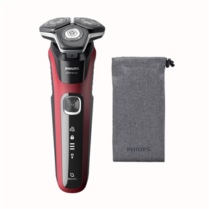 Philips Shaver Series 5000, Wet & Dry, красный/черный - Бритва S5883/10