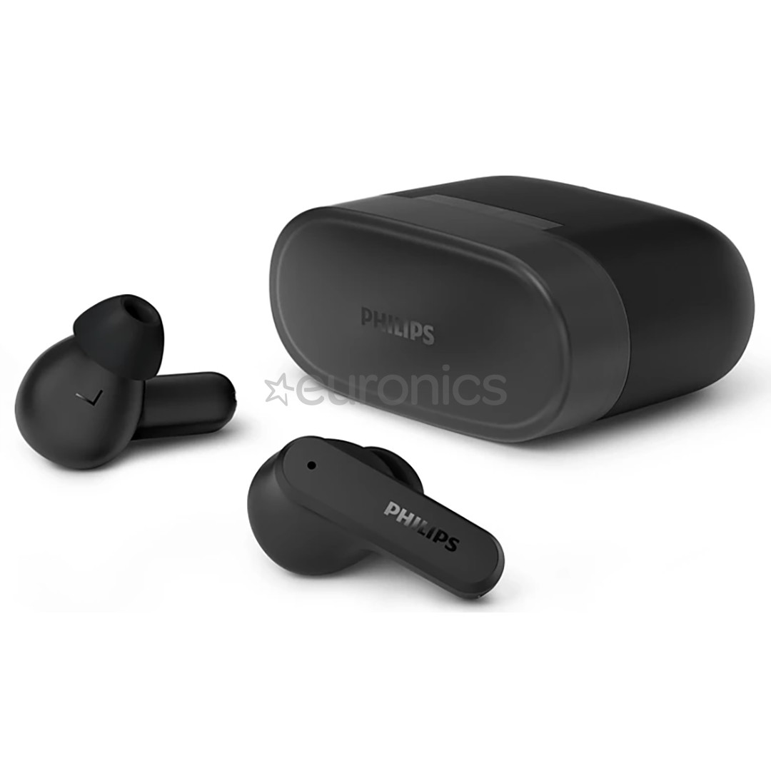 Philips TAT2000, must - Juhtmevabad kõrvaklapid