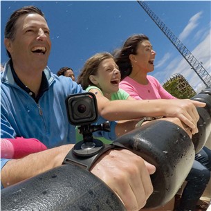 GoPro Hand and Wrist Strap, must - Kaamerakinnitus randmele