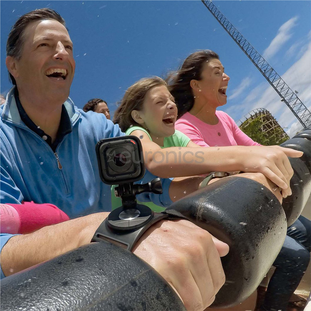 GoPro Hand and Wrist Strap, must - Kaamerakinnitus randmele