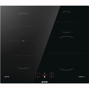 Gorenje, laius 59,5 cm, raamita, must - Integreeritav induktsioonpliidiplaat GI621FMC