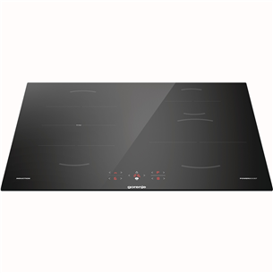 Gorenje, widht 59,5 cm, frameless, black - Built-in induction hob