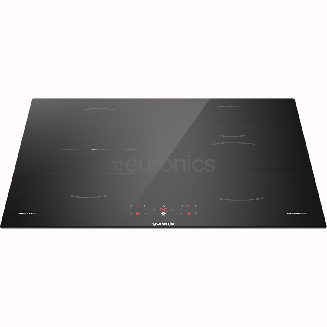 Gorenje, widht 59,5 cm, frameless, black - Built-in induction hob