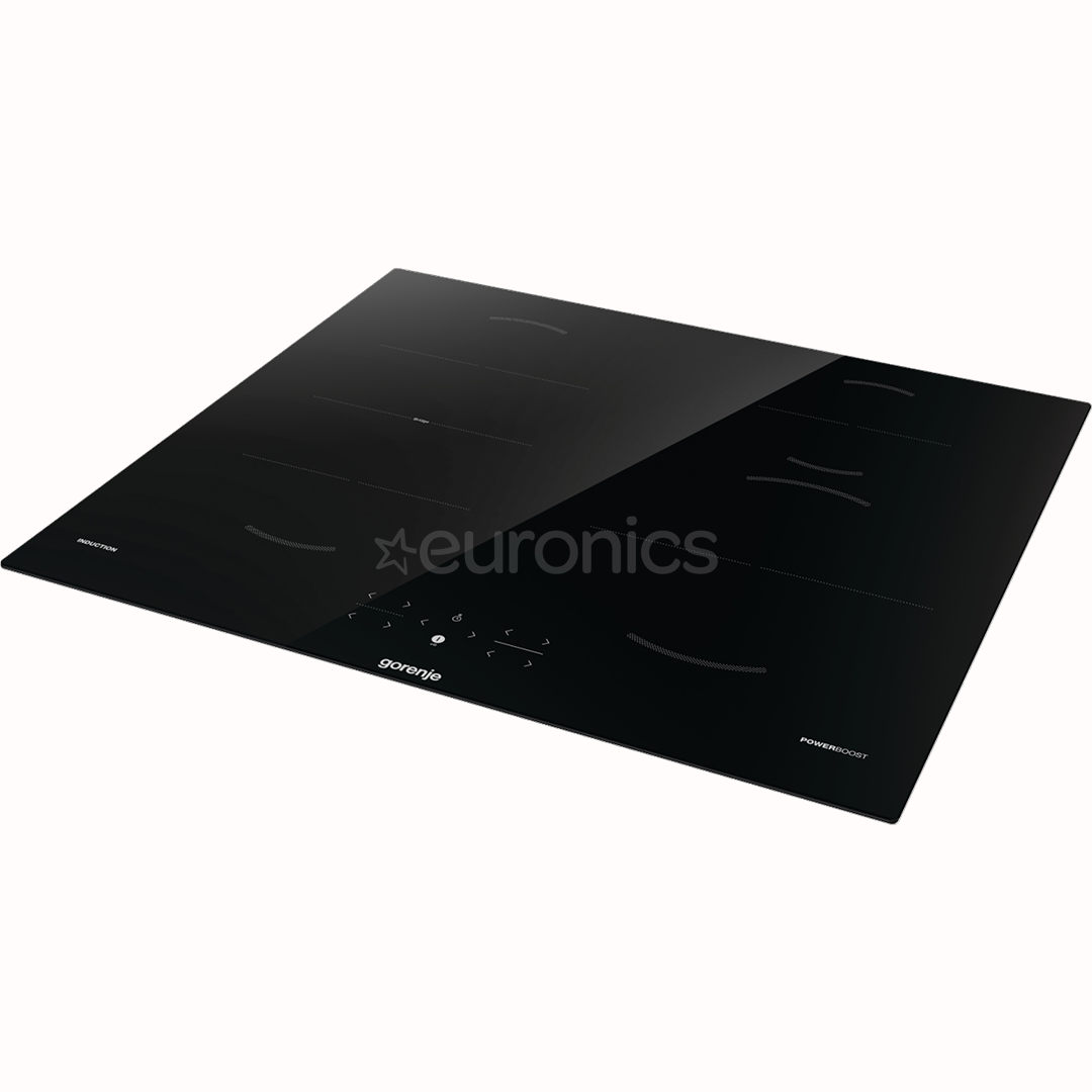 Gorenje, widht 59,5 cm, frameless, black - Built-in induction hob
