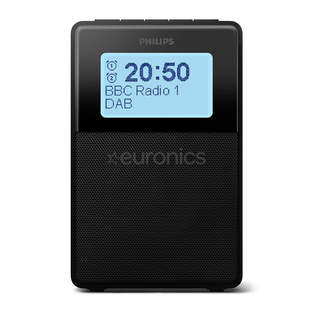 Philips TAR5100, DAB+, black - Clock radio