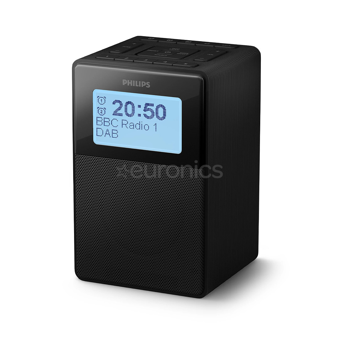 Philips TAR5100, DAB+, black - Clock radio