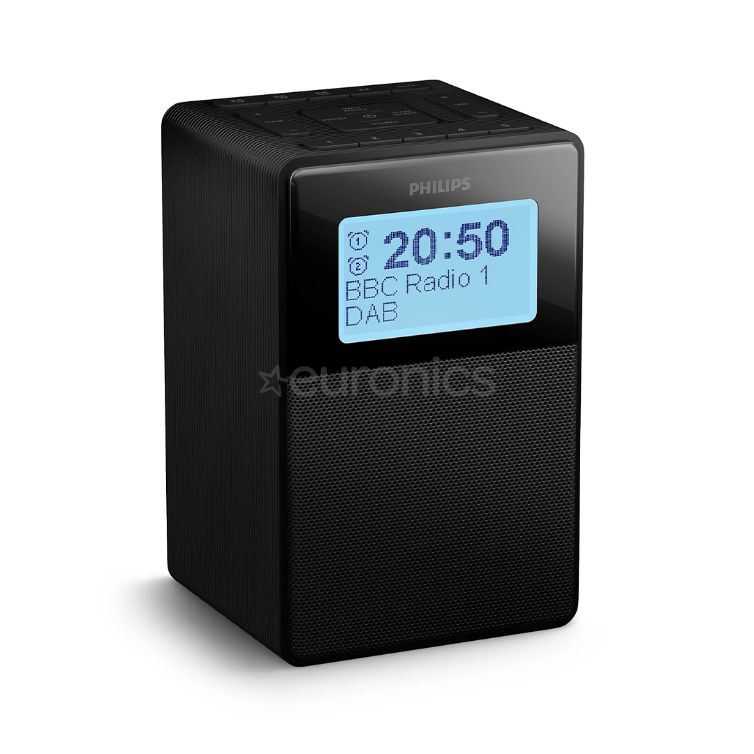 Philips TAR5100, DAB+, черный - Радиочасы