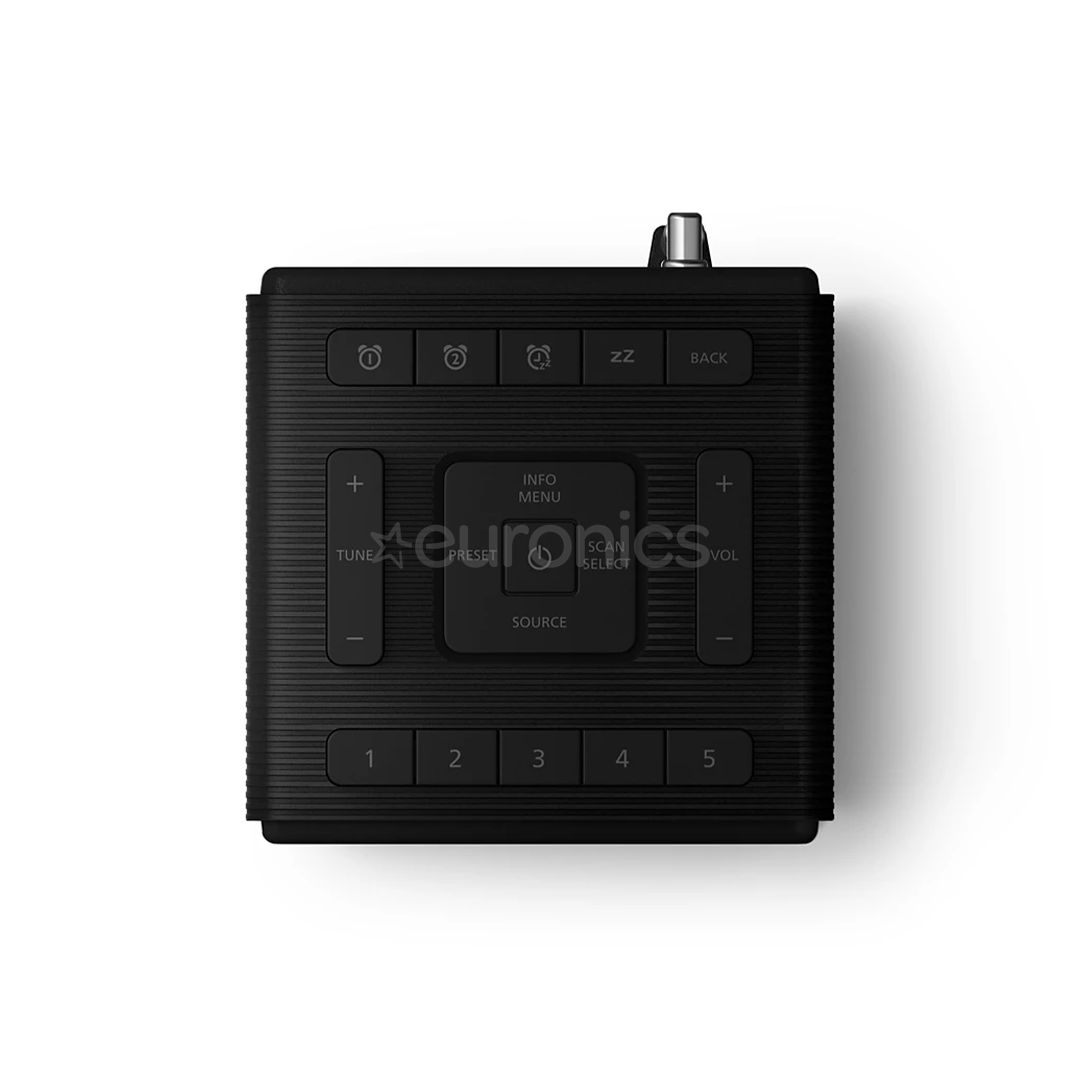 Philips TAR5100, DAB+, черный - Радиочасы