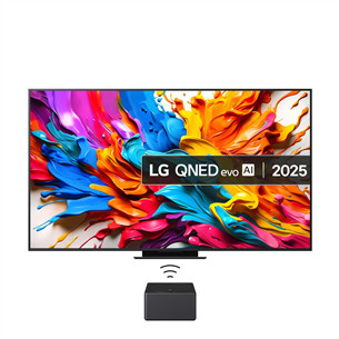 LG QNED9M, 86'', 4K UHD, QNED, Mini LED, must - Teler 86QNED9MA3B.AEU