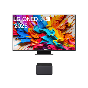 LG QNED9M, 75'', 4K UHD, QNED, Mini LED, must - Teler