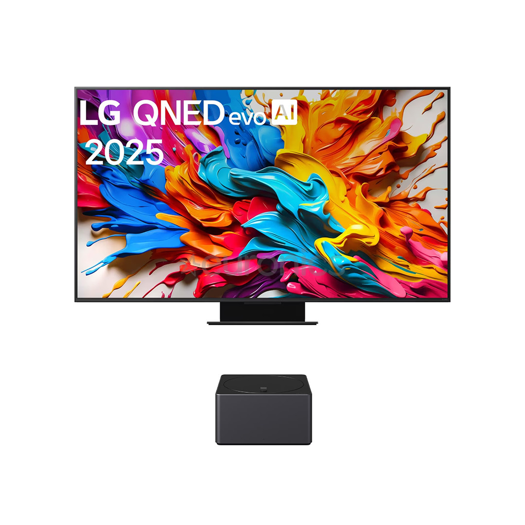 LG QNED9M, 75'', 4K UHD, QNED, Mini LED, must - Teler