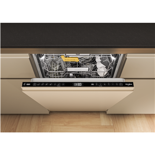 Whirlpool, 6th Sense, 15 place settings, width 60 cm - Built-in dishwasher