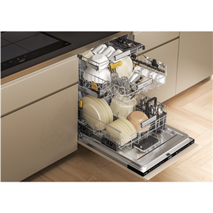 Whirlpool, 6th Sense, 15 place settings, width 60 cm - Built-in dishwasher