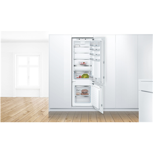Bosch, Series 6, 270 л, высота 178 см - Интегрируемый холодильник