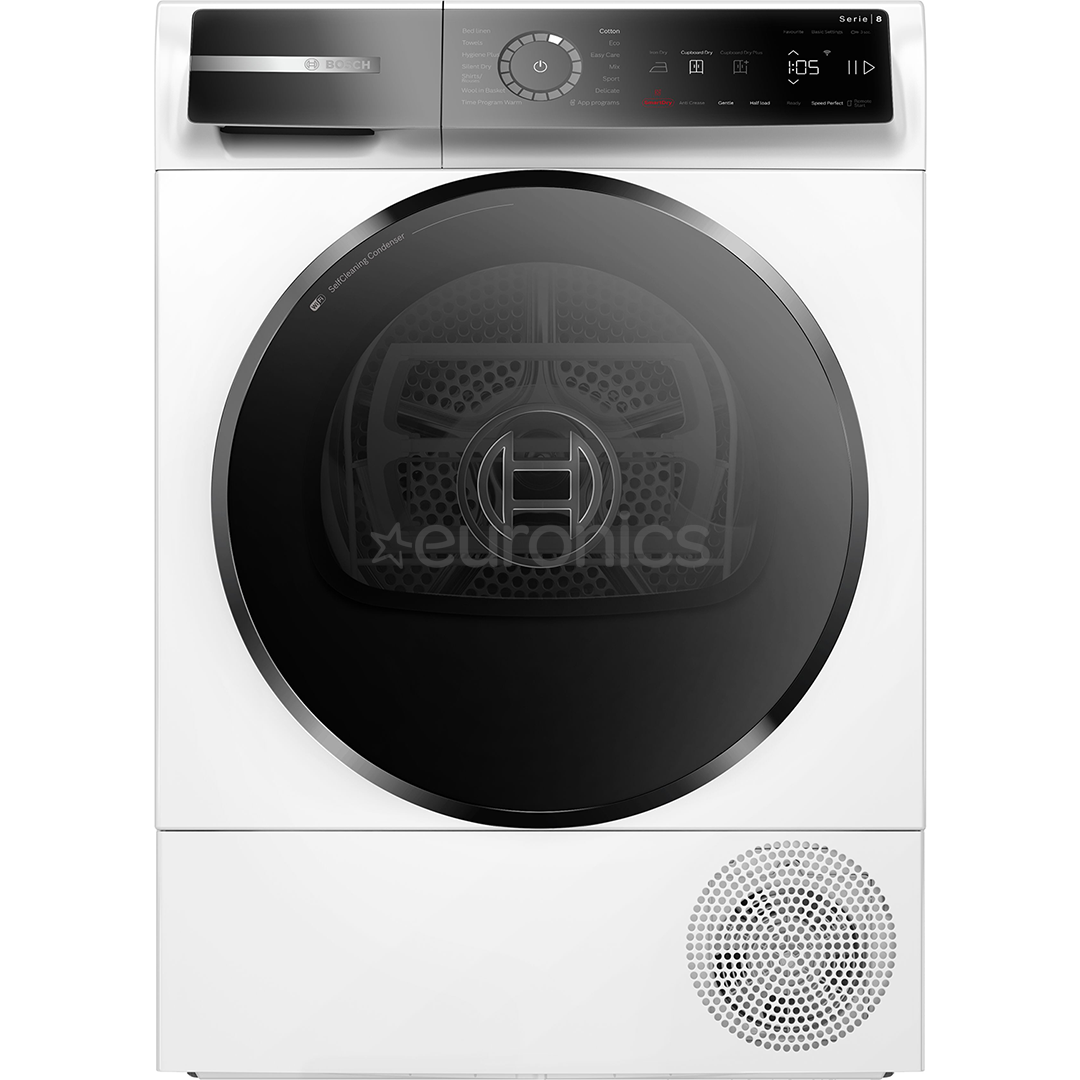 Bosch, Seeria 8, 9 kg, sügavus 61.3 cm - Pesukuivati