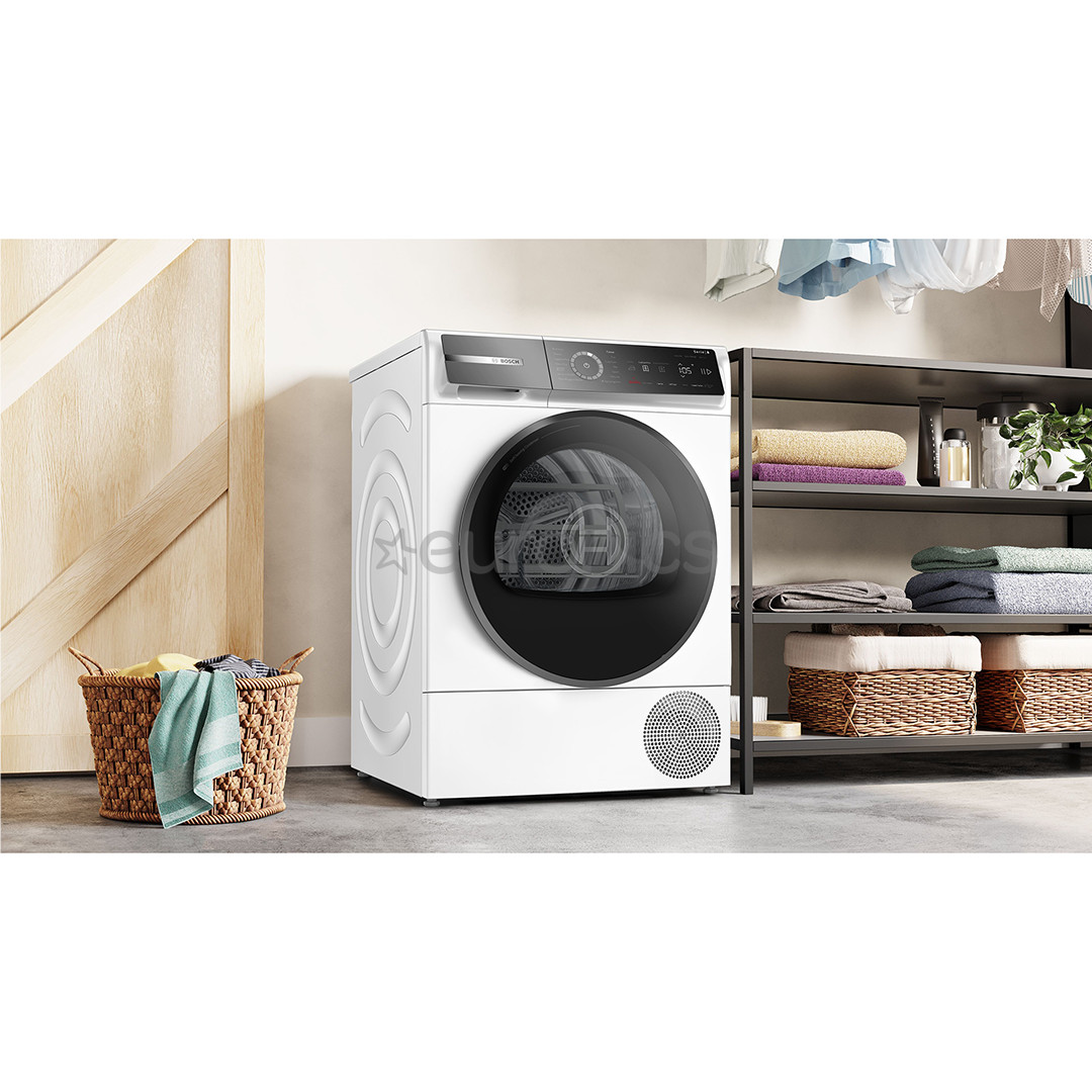 Bosch, Seeria 8, 9 kg, sügavus 61.3 cm - Pesukuivati