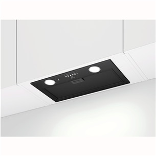 Electrolux, 600 m³/h, width 53 cm, black - Built-in cooker hood CFG526R