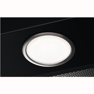 Electrolux, 600 m³/h, laius 53 cm, must - Integreeritav õhupuhasti