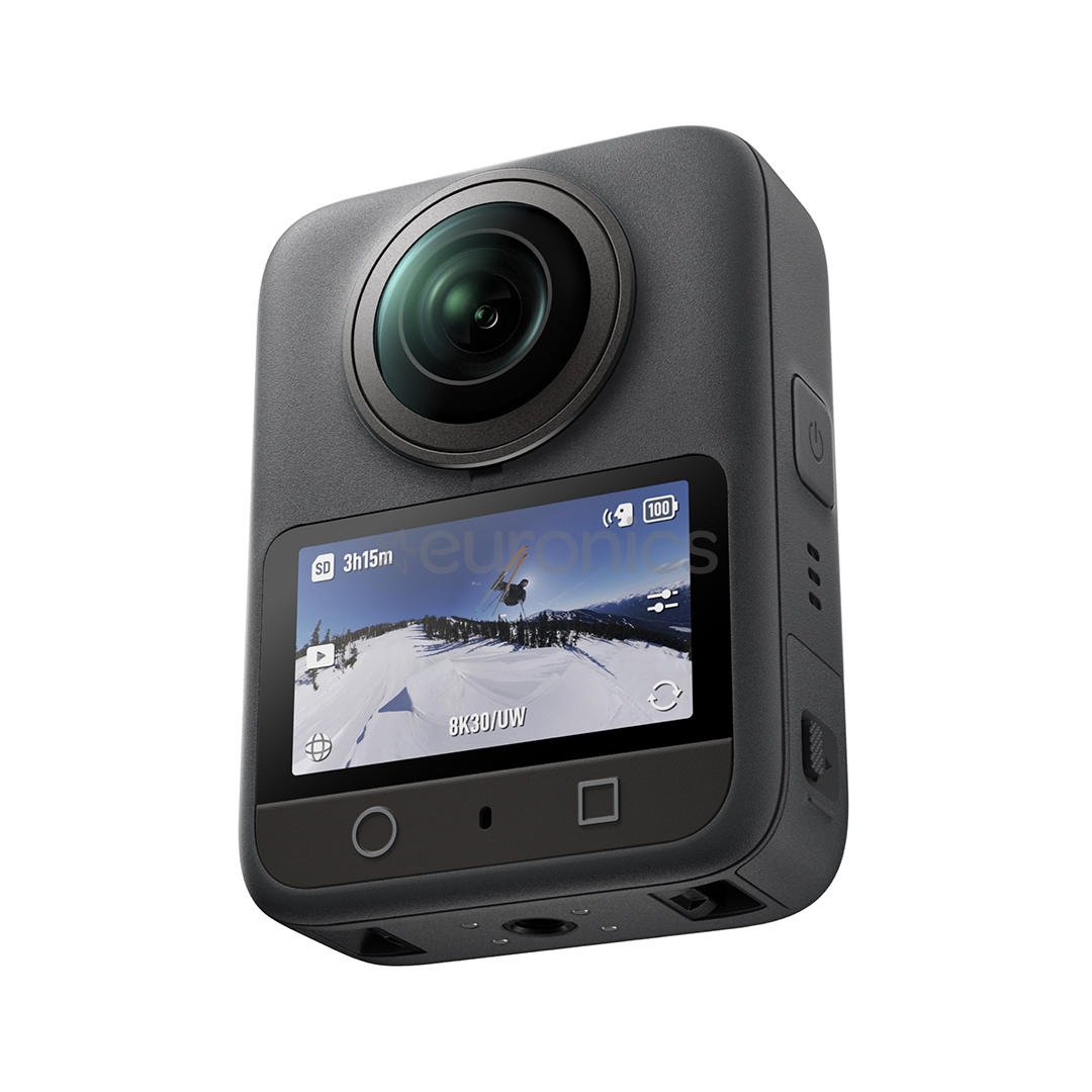 Dji Osmo 360 Standard Combo, must - Seikluskaamera