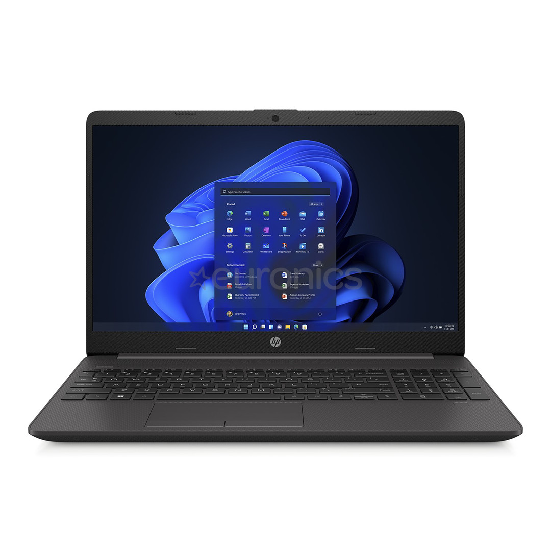 HP 250 G9, 15,6'', Full HD, SVA, i3, 8 GB, 256 GB, ENG/ITA, must - Sülearvuti 9V1M8AT