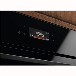 Electrolux 800 Seeria MealAssist, 70 L, must - Integreeritav auruahi