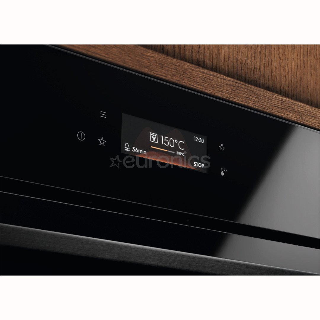 Electrolux 800 Series MealAssist, 70 л, черный - Интегрируемый паровой духовой шкаф