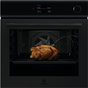Electrolux 700 Seeria MealAssist with SteamCrisp, 72 L, pürolüütiline puhastus, mattmust - Integreeritav auruahi EOC9P3XT