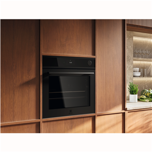 Electrolux 700 Seeria MealAssist with SteamCrisp, 72 L, pürolüütiline puhastus, mattmust - Integreeritav auruahi