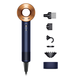 Dyson Supersonic 1600 Вт, синий/медный - Фен SUPERSONIC.HD07.BLUE
