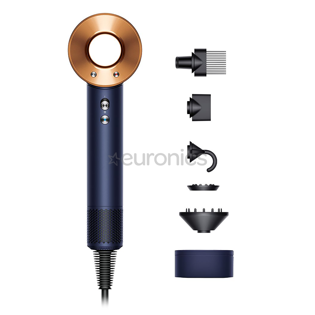 Dyson Supersonic, 1600 W, blue/copper - Hair dryer