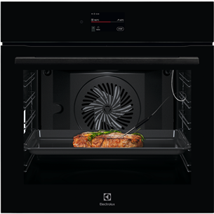 Electrolux 700 Seeria MealAssist, 71 L, pürolüütiline puhastus, must - Integreeritav ahi LOE9P3XZ
