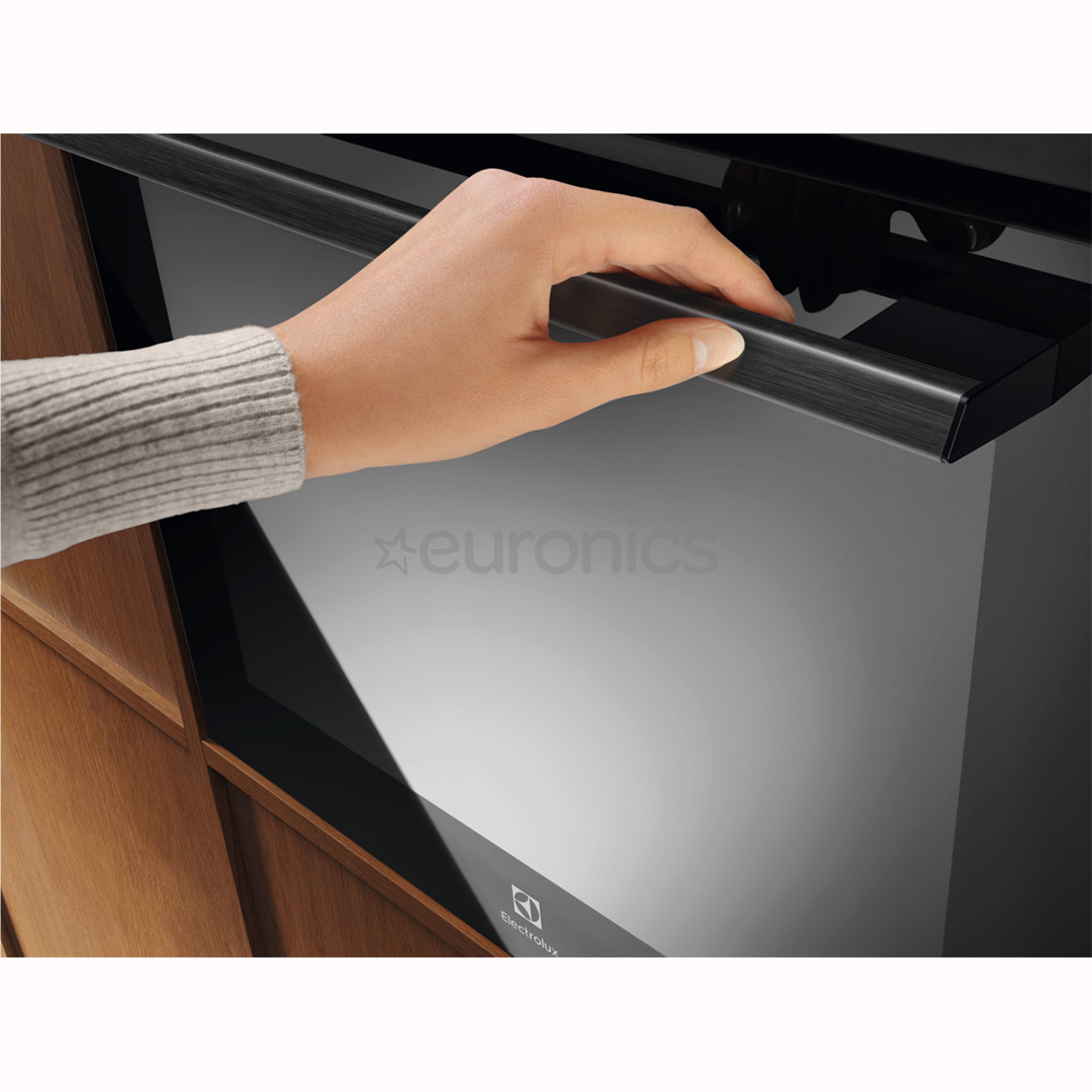 Electrolux 700 Series MealAssist, 71 L, pyrolytic cleaning, black - Built-in oven