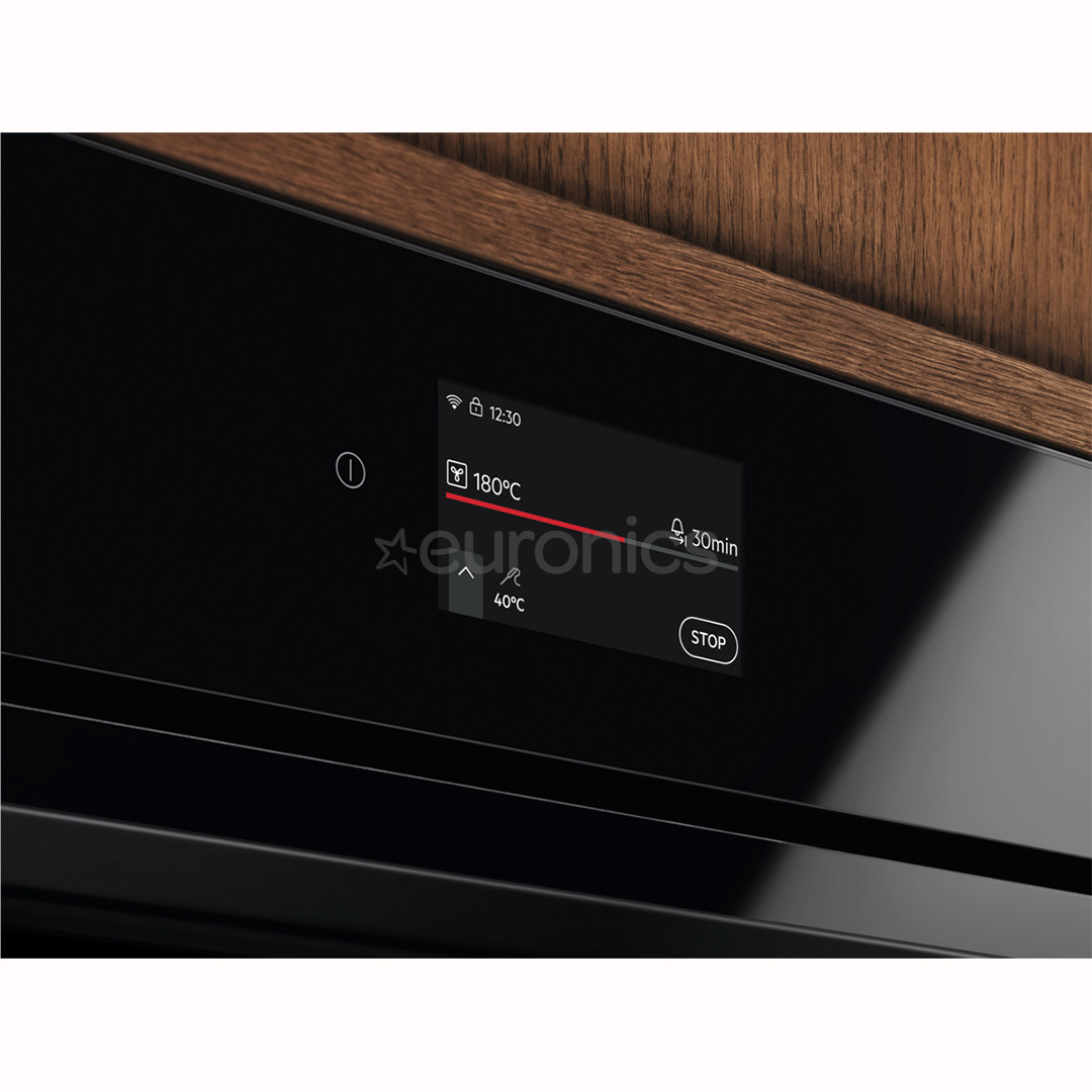 Electrolux 700 Series MealAssist, 71 L, pyrolytic cleaning, black - Built-in oven