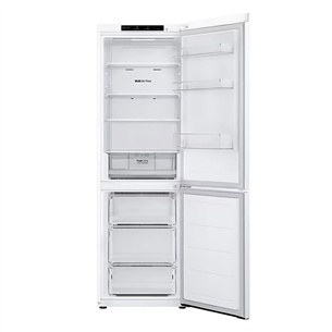 LG NatureFRESH, NoFrost, 344 л, высота 186 см, белый - Холодильник