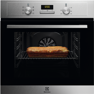 Electrolux 300 Seeria Convection, 65 L, roostevaba teras - Integreeritav ahi EOH3H00BX